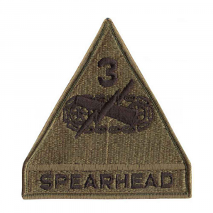 Нашивка Rothco "Spearhead 3rd Armored" Patch