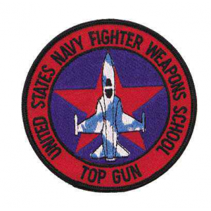Нашивка "US NAVY Fighter Weapons School - Top Gun" Patch