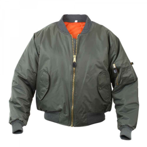 Куртка бомбер Rothco MA-1 Flight Jacket - Sage Green