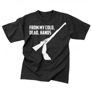 Футболка Rothco Vintage "From My Cold Dead Hands" Black