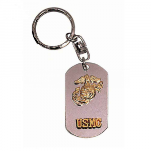 Брелок для ключей Rothco "USMC" Dog Tag Key Chain