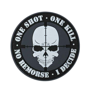 Патч Kombat UK "One Shot, One Kill" PVC Patch