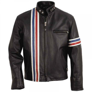 Куртка кожаная Schott Nyc Easy Rider Striped