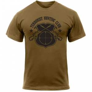 Футболка Rothco "Terrorist Hunting Club" T-Shirt Coyote