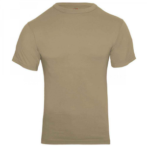 Футболка армейская Rothco Military T-Shirt Khaki