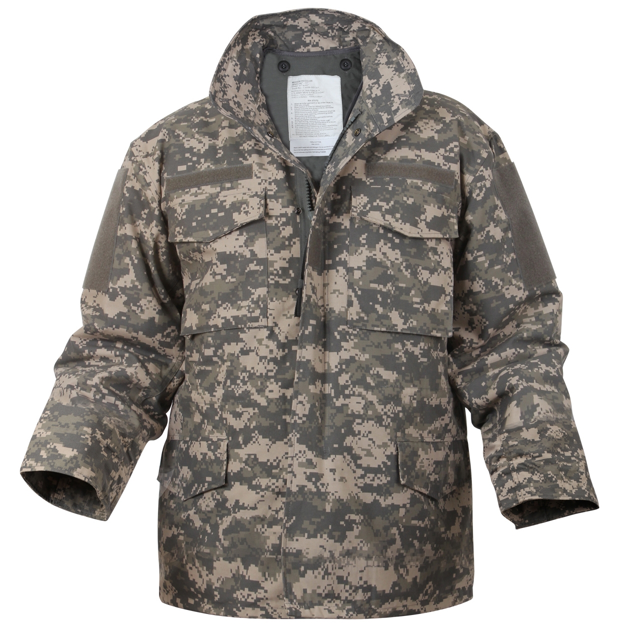 Куртка UF Rothco Camo M-65 Field Jacket ACU Digital с подстёжкой