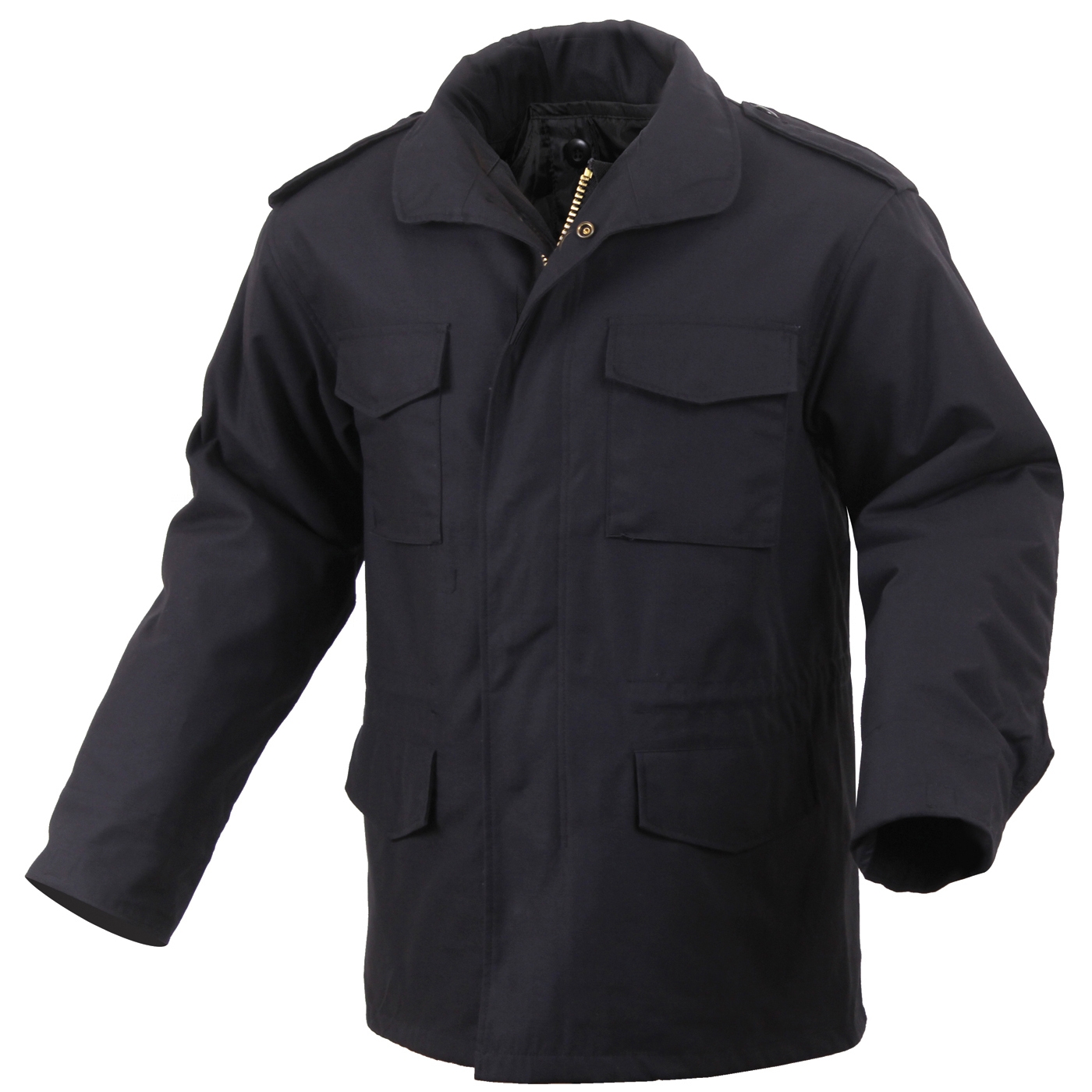 Куртка UF Rothco M-65 Field Jacket Black с подстёжкой