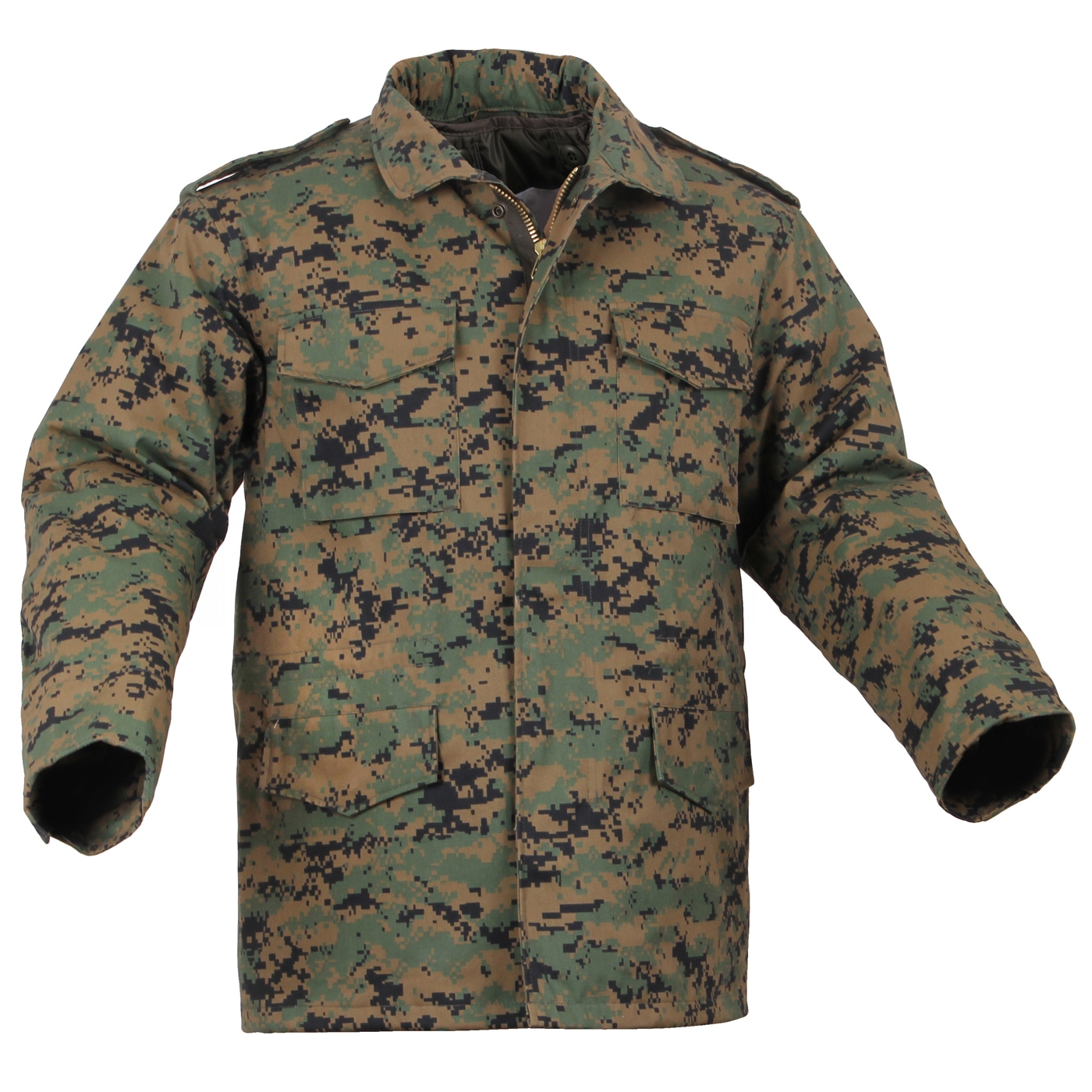 Куртка UF Rothco Camo M-65 Field Jacket Digital WDL с подстёжкой