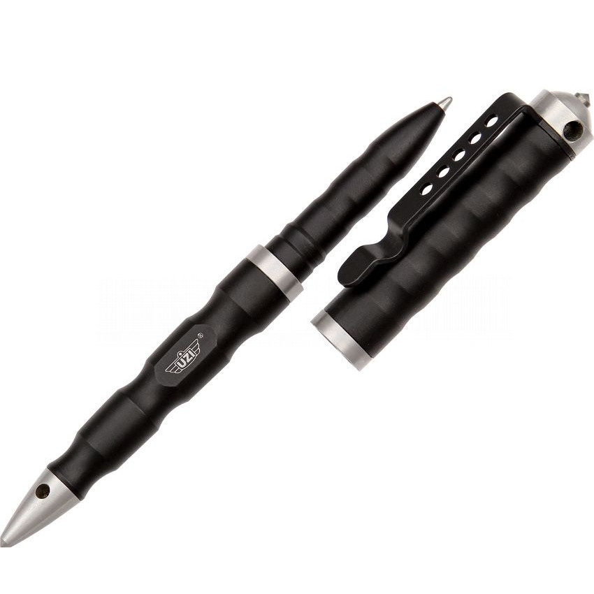 Ручка тактическая UZI Tactical Pen Glassbreaker #7 Black