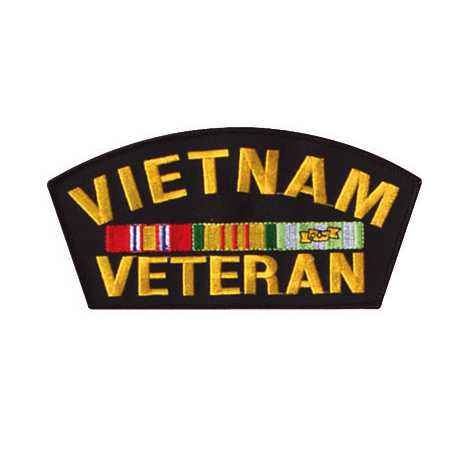 Нашивка Rothco "Vietnam Veteran" Patch 6''
