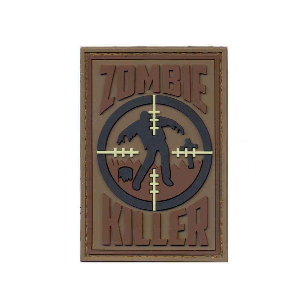 Нашивка Rothco "Zombie Killer" PVC Patch
