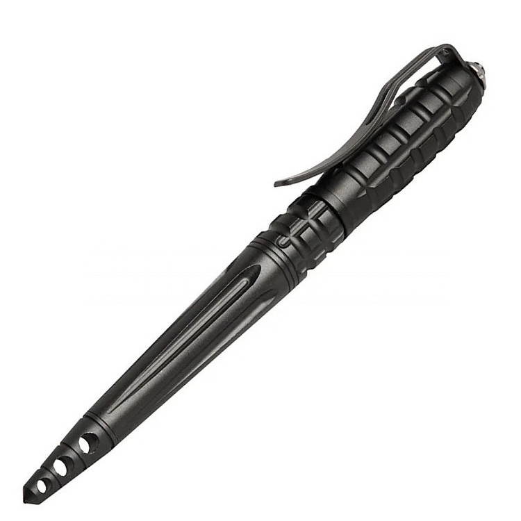 Ручка тактическая UZI Tactical Defender Pen w/Glasbreaker Strikinsg Point #12 Gun Metal
