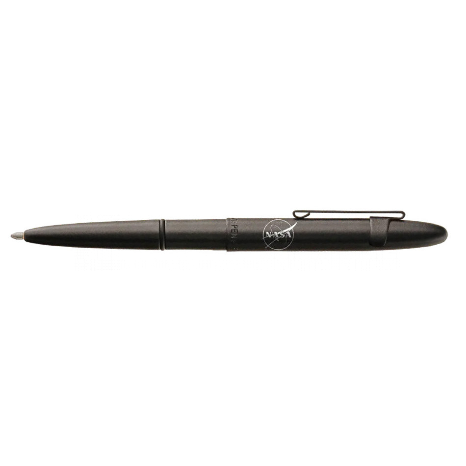 Ручка FISHER Matte Black Bullet Space Pen with Clip - 400BCL-NASAMB
