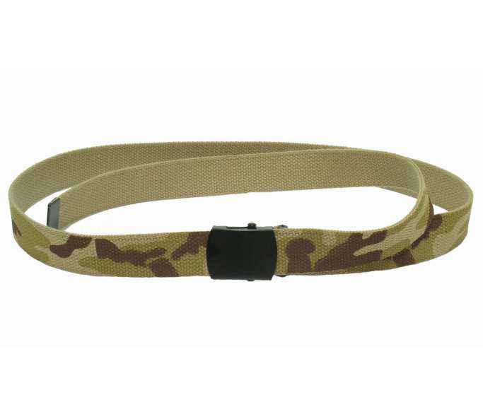 Ремень брючный Rothco Military Web Belts Tri-color desert