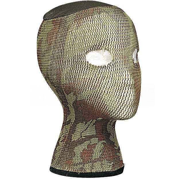 Маска камуфлированная Spandoflage Head Net Green Camo